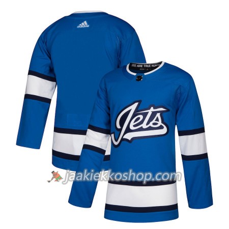 Miehille NHL Winnipeg Jets Pelipaita Blank Adidas Alternate 2018-19 Authentic